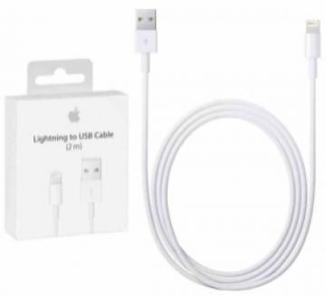 Apple USB Male - Apple Lightning Male Grey 2m