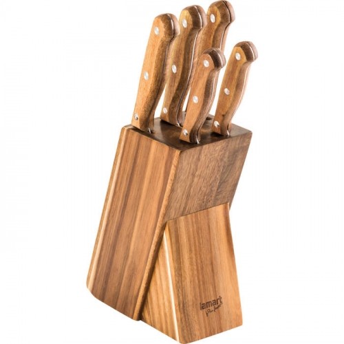 Комплект из 5-х ножей на деревянной подставке Lamart LT 2080 image 1