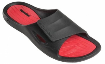 Slippers unisex AQUAFEEL 7246 20 size 43/44 black/red