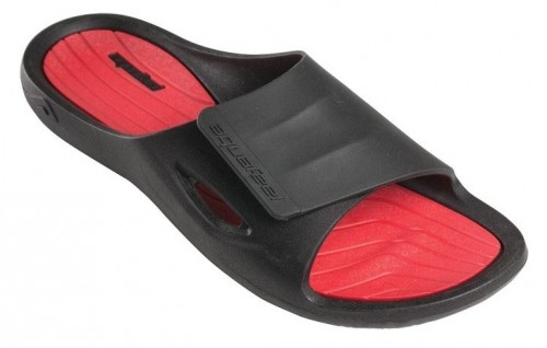Slippers unisex AQUAFEEL 7246 20 size 41/42 black/red image 1
