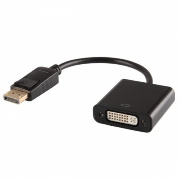 Savio CL-91 DisplayPort uz DVI Video Adapteris / 24 pin (F) / 10.8 Gbps / 1080p
