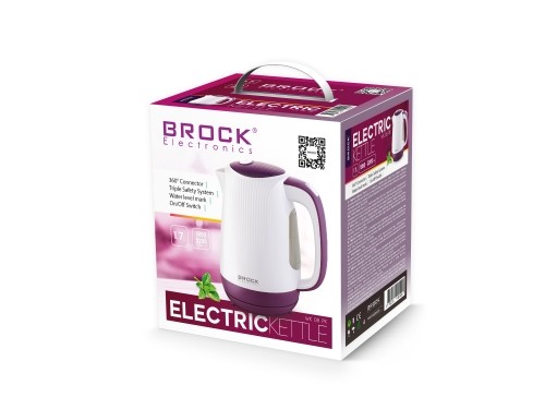 Brock Electronics BROCK Tējkanna elektriskā, 1,7L, 1500W image 3