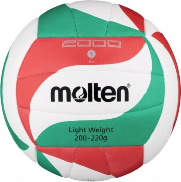 Volleyball ball training MOLTEN V5M2000L, synth. leather size 5