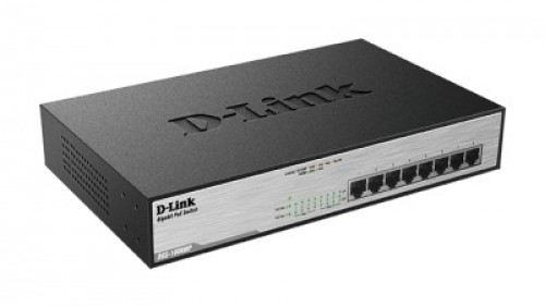 D-link Switch Unmanaged DGS-1008MP 8xGbE image 2