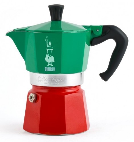 Bialetti Moka Express Italia Stovetop Espresso Maker 6 cups image 1