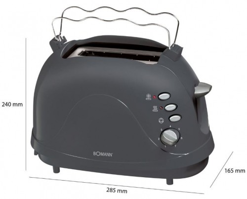 Automatic toaster Bomann TA246CBG image 2
