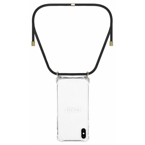 Lookabe Necklace iPhone Xs Max gold black loo005 image 2