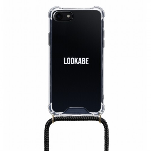 Lookabe Necklace iPhone 7/8 gold black loo001 image 1