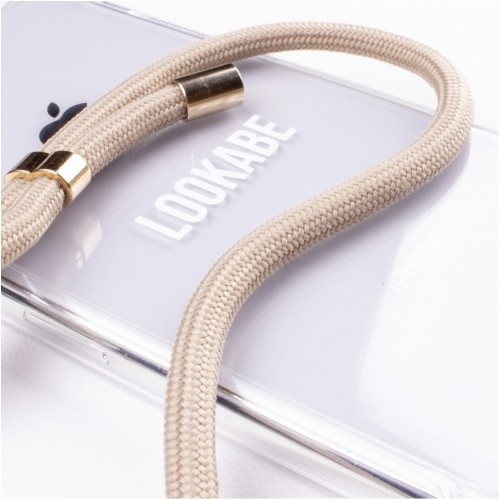 Lookabe Necklace iPhone 7/8+ gold nude loo007 image 4