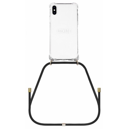 Lookabe Necklace iPhone X/Xs gold black loo003 image 3