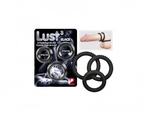 You2Toys Lust (3 шт.) [ Melns ] image 1