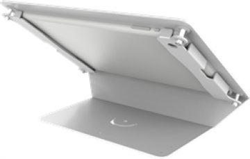 Deltacoimp Stovas 9,7 "iPad, 125 laipsnių kampams, aliuminis, baltas ARM-272
