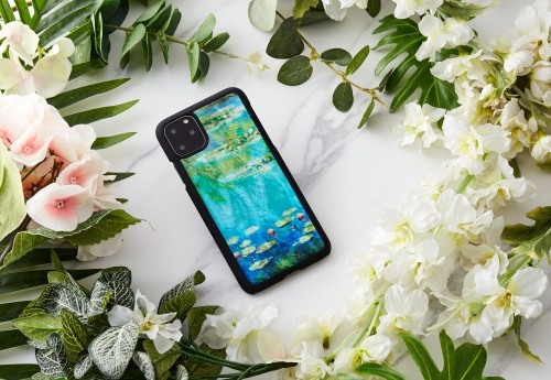 iKins SmartPhone case iPhone 11 Pro Max water lilies black image 4