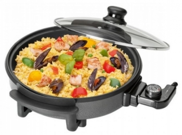 CLATRONIC ELEKTRISKĀ PANNA D32CM 1500W, KERAMISKAIS PĀRKLĀJUMS, WMF