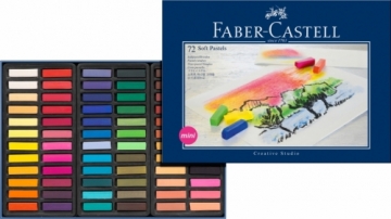 Faber-castell Pasteļkrītiņi Faber Castel Mini 72 krāsas