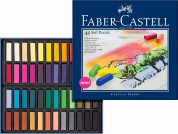 Faber-castell Pasteļkrītiņi Faber Castel Mini 48 krāsas