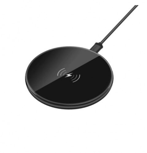 Devia Aurora Series Ultra-slim Wireless Quick Charger (V2) (10W) black image 1