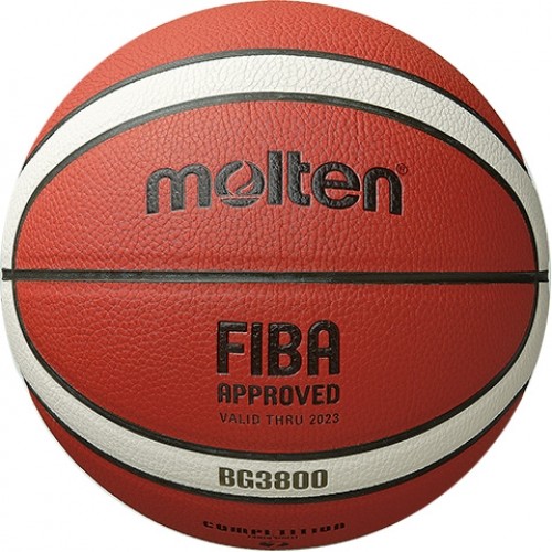 Basketball ball TOP training MOLTEN B5G3800 FIBA, synth.leather size 5 image 1