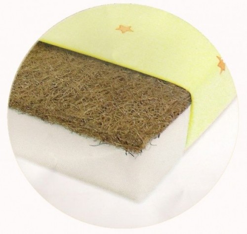 DANPOL mattress coconut - foam 120x60cm image 1