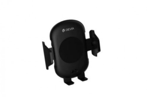 Devia Smart series Infrared sensor Wireless Charger Car Mount black image 1