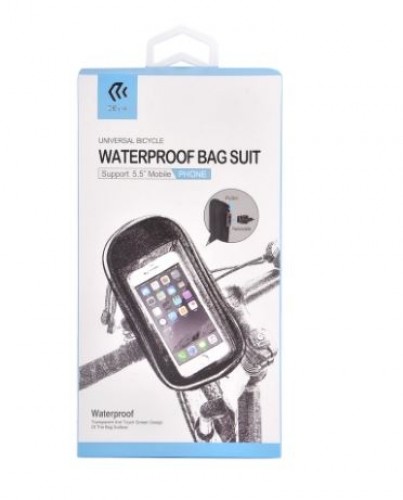 Devia Universal Bicycle Waterproof Bag Suit black image 3
