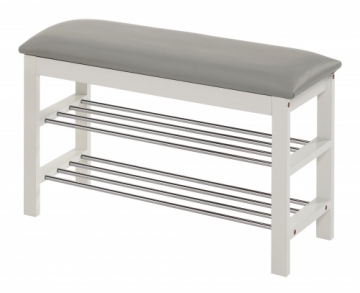 Halmar ST11 shoe rack, color: white