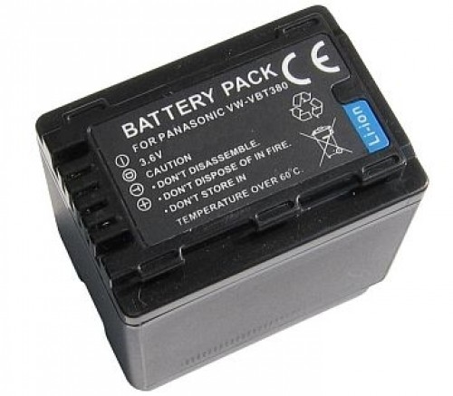 Panasonic, battery VW-VBT380 image 1