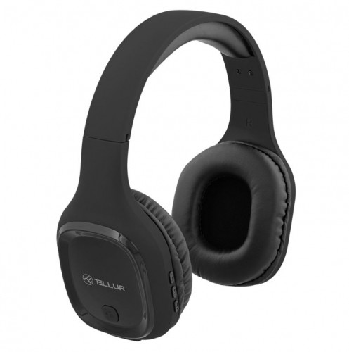 Tellur Bluetooth Over-Ear Headphones Pulse black image 1