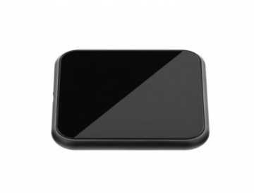 Tellur Qi Slim Wireless Fast Charging Pad WCP04, 10W, QI Certified, Tempered Glass black