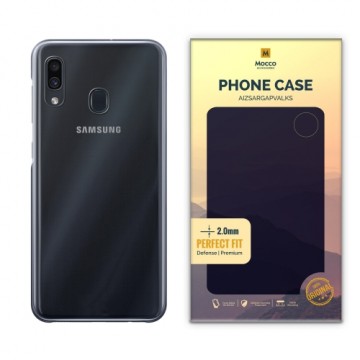 Mocco Original Clear Case 2mm Aizmugurējais Silikona Apvalks Priekš Samsung A105 Galaxy A10 Caurspīdīgs (EU Blister)