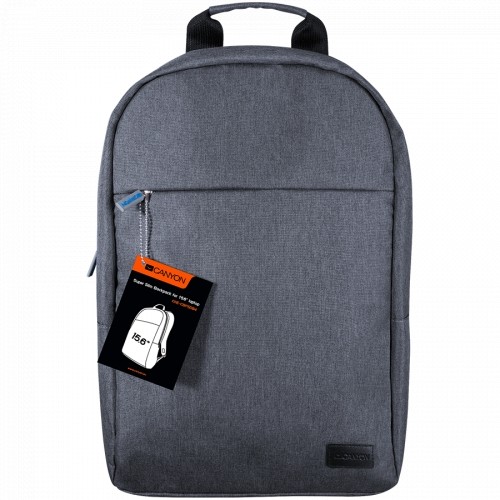 Canyon Backpack for 15.6" laptop, material 300D polyeste,black,450*285*85mm,0.5kg,capacity 12L image 1