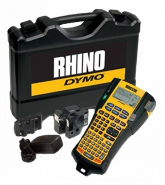 Spausdintuvas DYMO RhinoPRO 5200 kit su dėklu, juodas / geltonas / S0841400