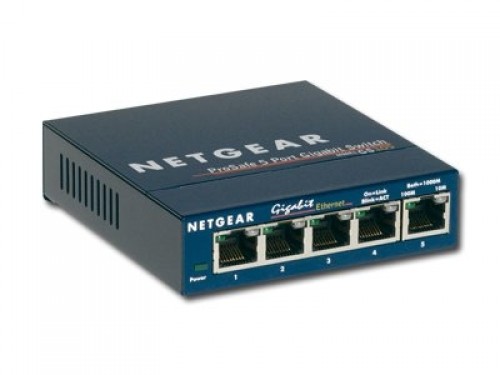 Switch NETGEAR ProSafe GS105 (5 x 10/100/1000Mbps, Desktop, Auto-sensing per port) Retail image 2