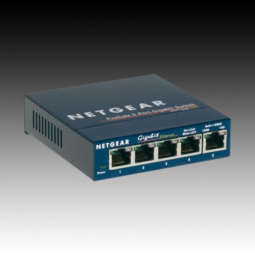 Switch NETGEAR ProSafe GS105 (5 x 10/100/1000Mbps, Desktop, Auto-sensing per port) Retail image 3