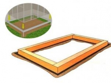 2x4 м Фундамент (деревянный )