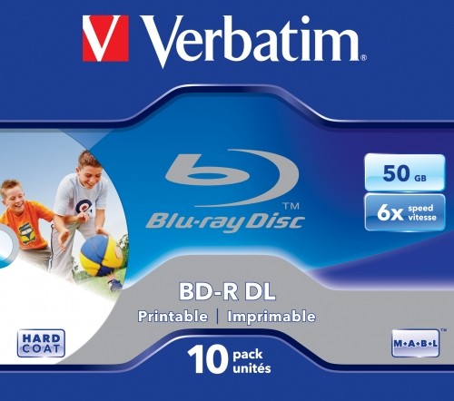 VERBATIM 43736 BluRay BD-R DL Verbatim image 1