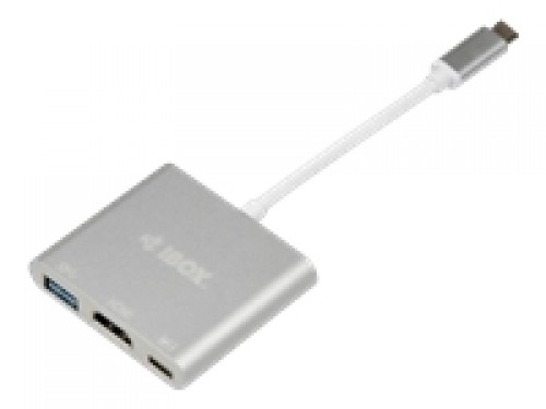 IBOX HUB USB TYPE-C POWER DELIVERY HDMI image 1