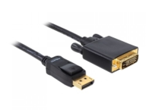 DELOCK Cable Displayport>DVI 24+1 m/m 2m image 1