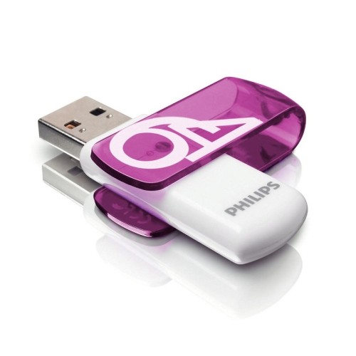 Philips USB 2.0 Flash Drive Vivid Edition (violeta) 64GB image 2