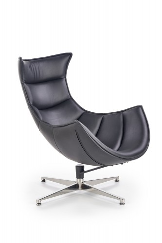 Halmar LUXOR leisure chair, color: black image 1