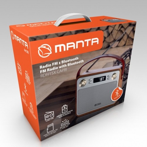 Manta RDI915X FM/BT/USB Capri image 2