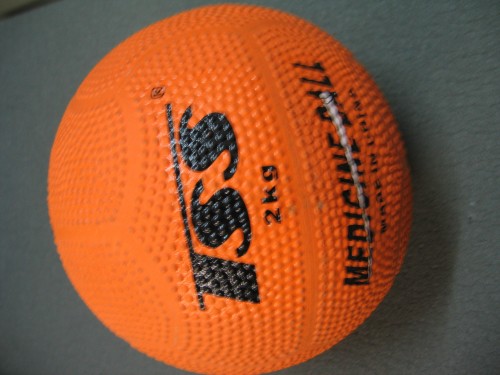 Резиновый набивной мяч TSS 10kg image 1