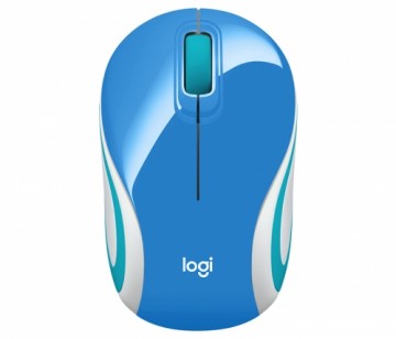 Logitech LOGI Wireless Mini Mouse M187 blue
