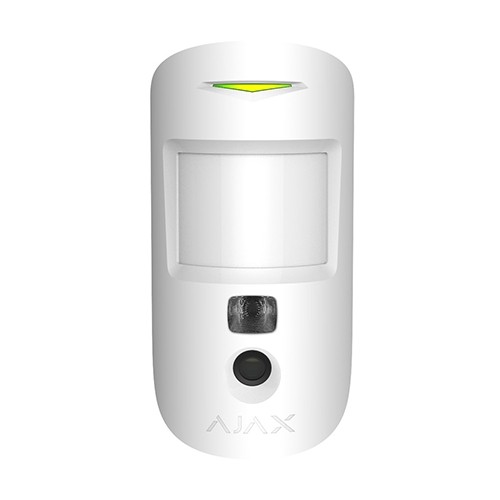 Ajax Motion detector with a photo camera MotionCam (white) image 1