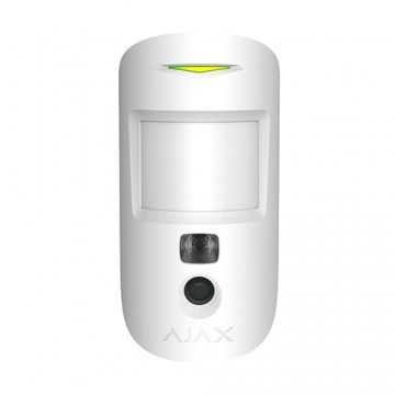 Ajax Motion detector with a photo camera MotionCam (white)