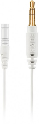 Rode microphone Lavalier GO, white image 1