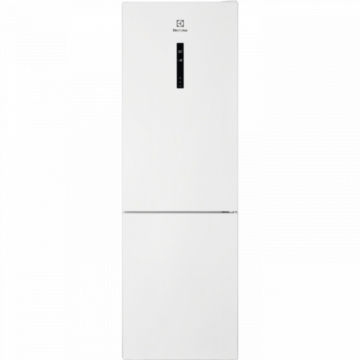 Electrolux ledusskapis ar saldētavu apakšā, 186 cm, balts - LNC7ME32W2