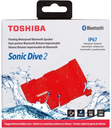 Toshiba Sonic Dive 2 TY-WSP100 red image 4