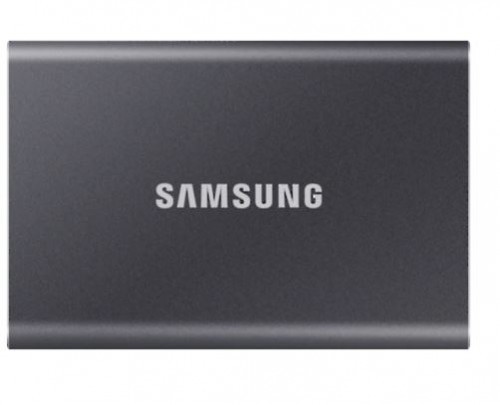 Samsung Drive SSD Portable T7 500GB USB 3.2 Gen.2 GRAY image 1