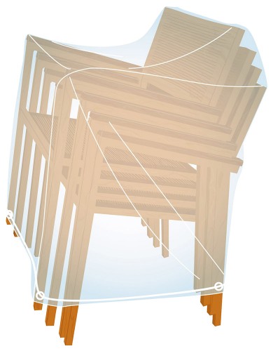 Campingaz Stack of 4 chairs Cover 2000032452 Водонепроницаемый чехол для стульев image 1